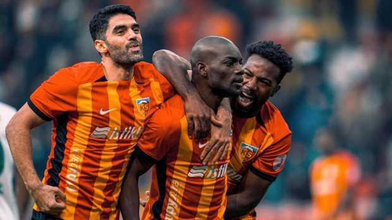 Kayserispor, Alanyaspor'a şans tanımadı!