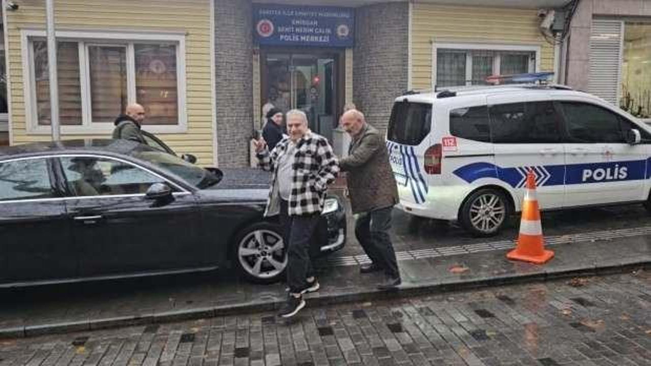 Mehmet Ali Erbil polis merkezinde imza attı