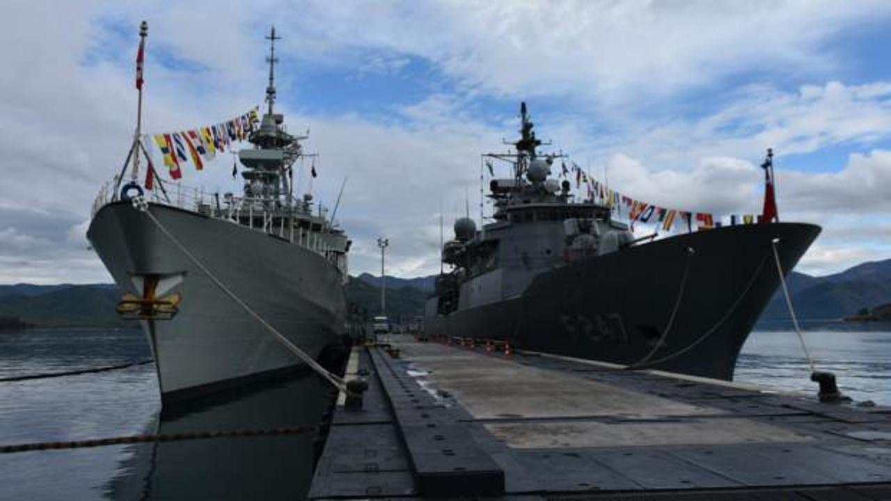 NATO Daimi Deniz Görev Grubu komutası Türkiye'ye geçti