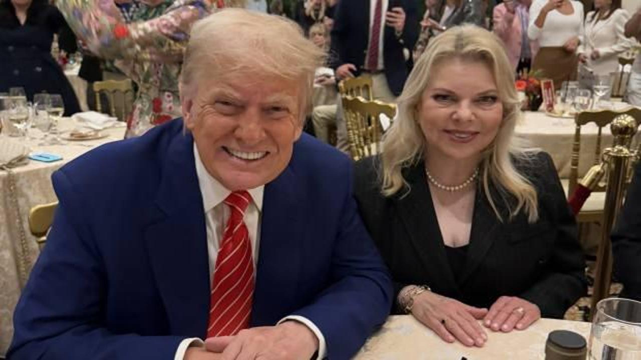 Netanyahu'nun eşi, Trump'la Gazze'yi görüştü