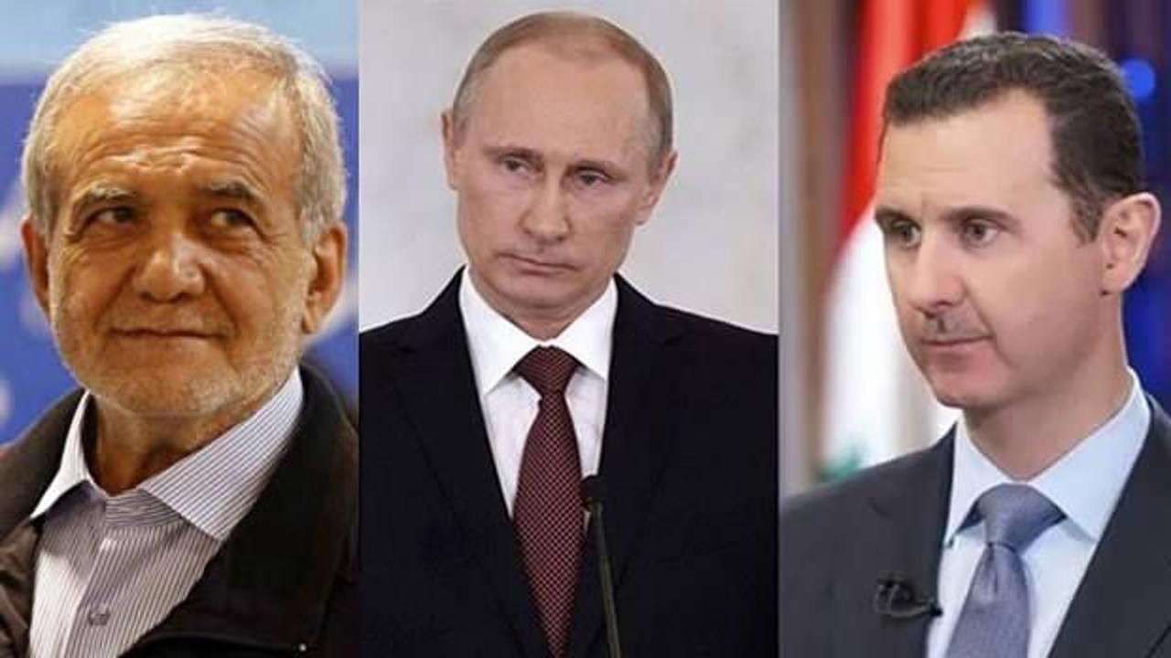 Pezeşkiyan devrede: Önce Esad'la sonra Putin'le görüştü