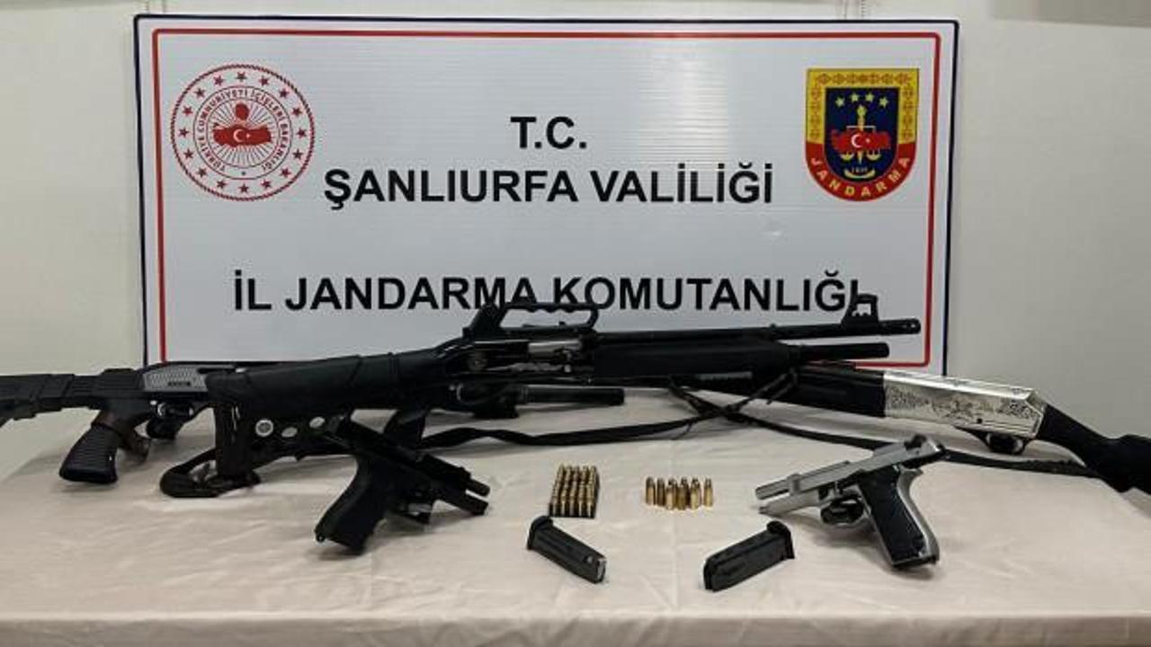 Şanlıurfa'da silah kaçakçılığı operasyonu: 3 şahıs yakalandı!