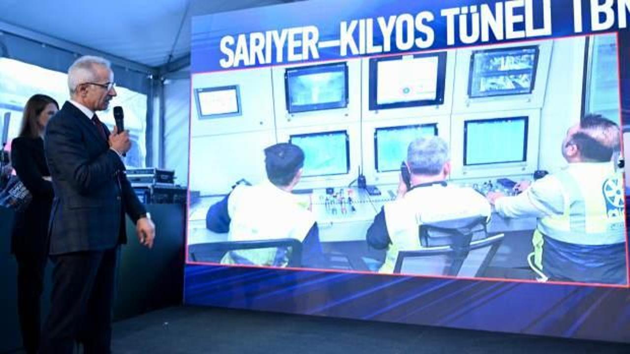 Sarıyer-Kilyos arası 35 dakikadan 5 dakikaya iniyor