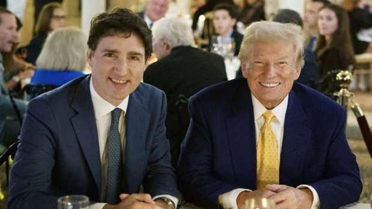 Trudeau, Trump'ın malikanesine gitti