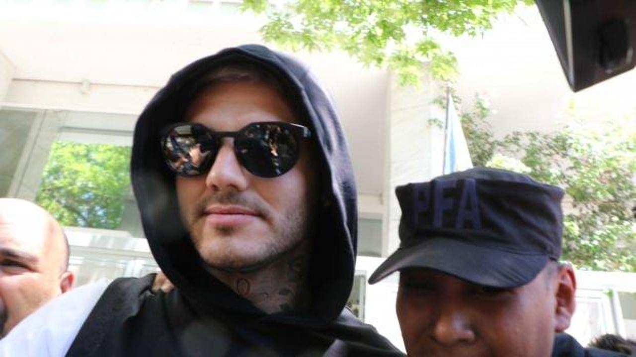 Wanda Nara ihbar etti! Polisler Icardi'nin evine gitti