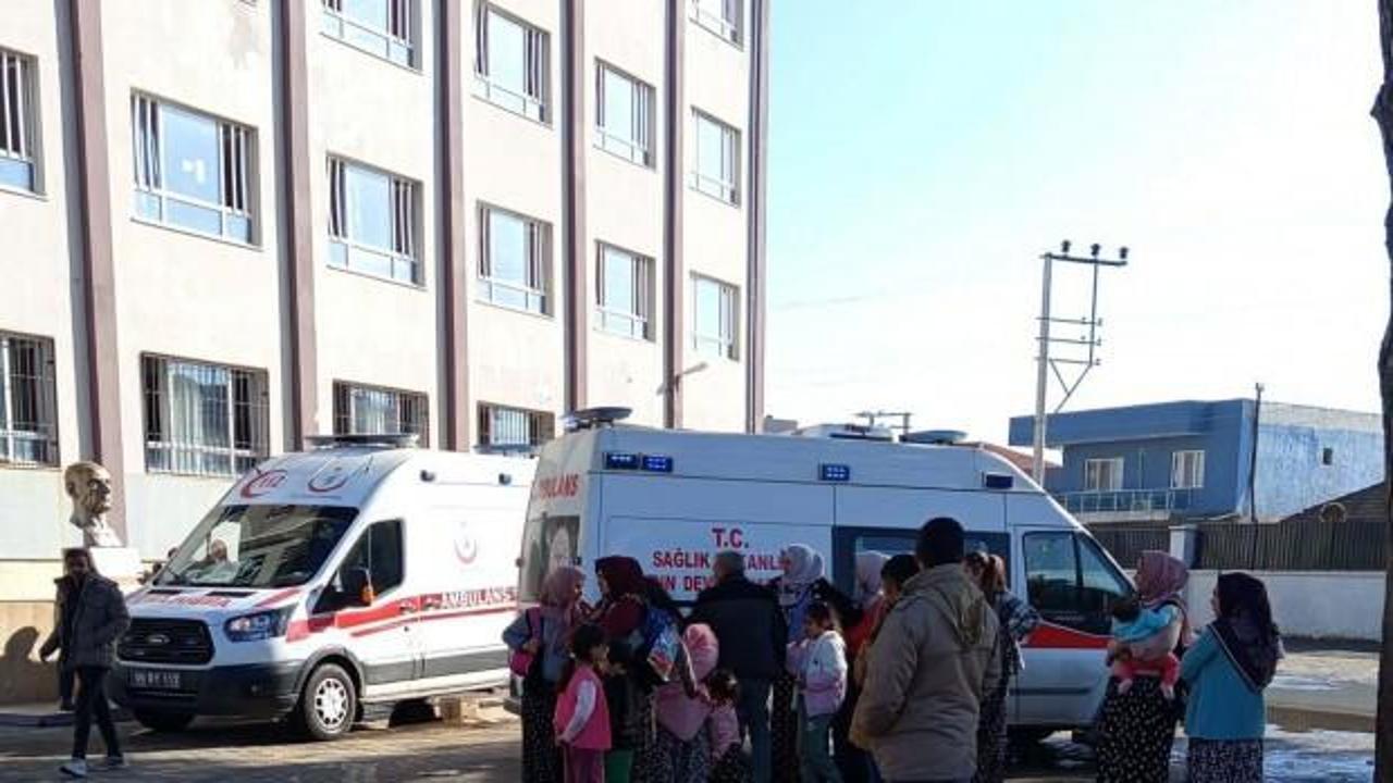 37 öğrenci gıda zehirlenmesi şüphesiyle hastaneye kaldırıldı!