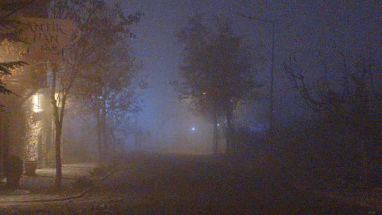 4 bin yıllık kadim Harput'ta puslu hava eşsiz bir atmosfer oluşturdu