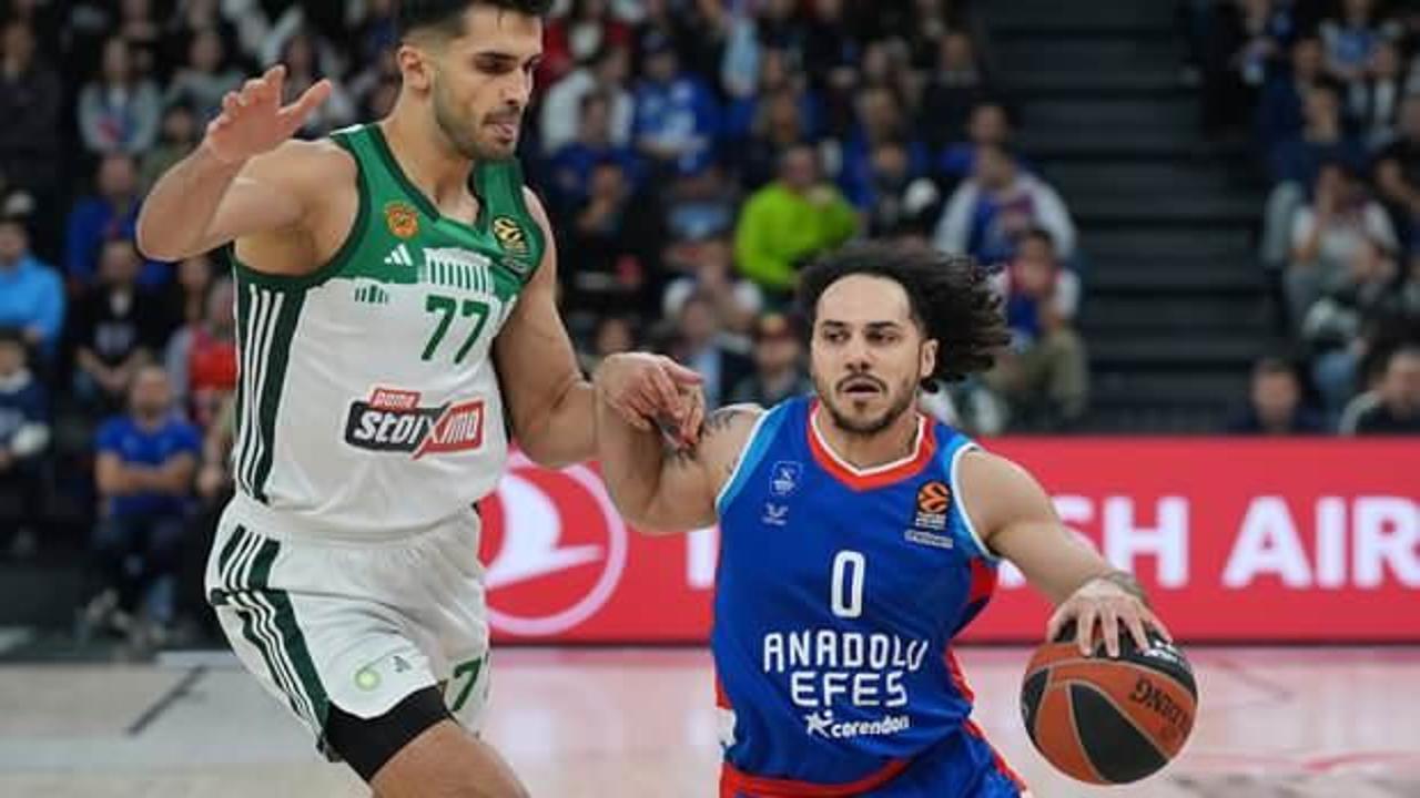 Anadolu Efes'ten Panathinaikos'a büyük fark!