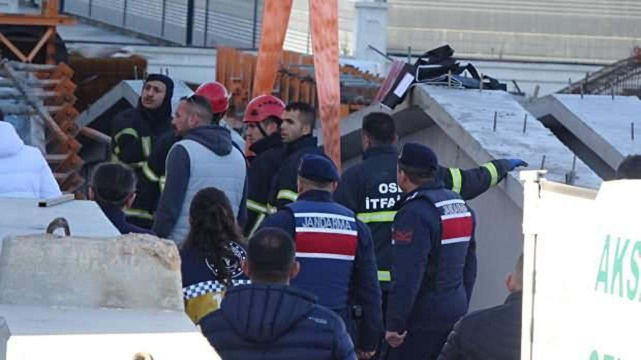 Aksaray'da beton blok altında kalan iş&ccedil;i &ouml;ld&uuml;! 