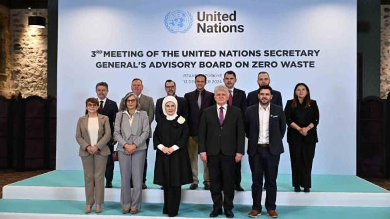 Emine Erdoğan başkanlık yaptı! Daha temiz bir d&uuml;nya hayali i&ccedil;in &ouml;nemli adım