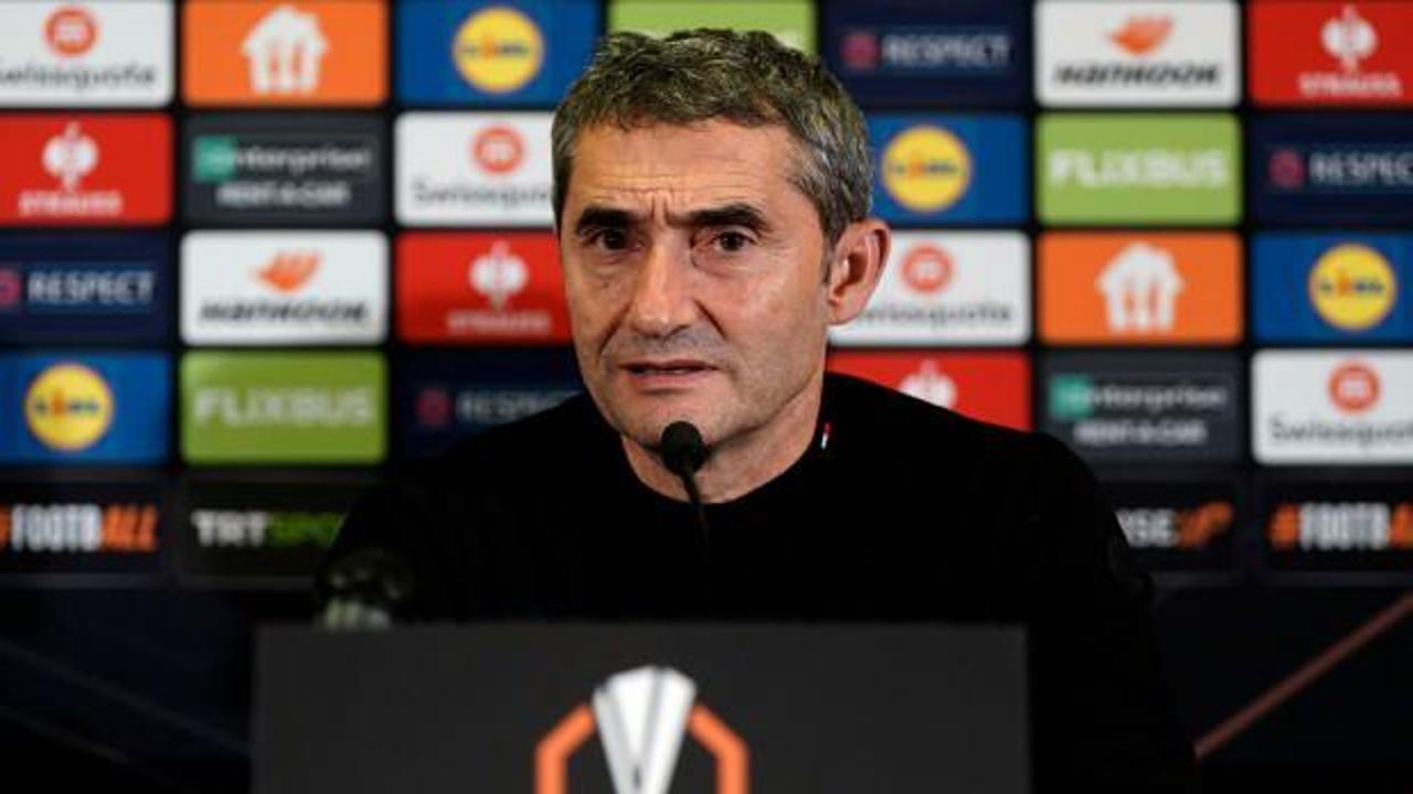 Ernesto Valverde: Madrid’de yaptıkları hala aklımda