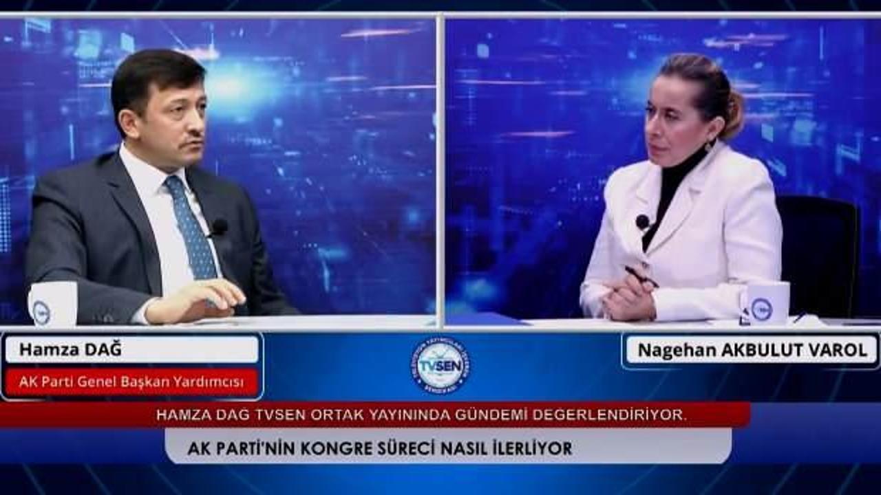Hamza Dağ: Şu anda g&uuml;ndemimizde erken se&ccedil;im yok. Belediye başkanları işine baksın