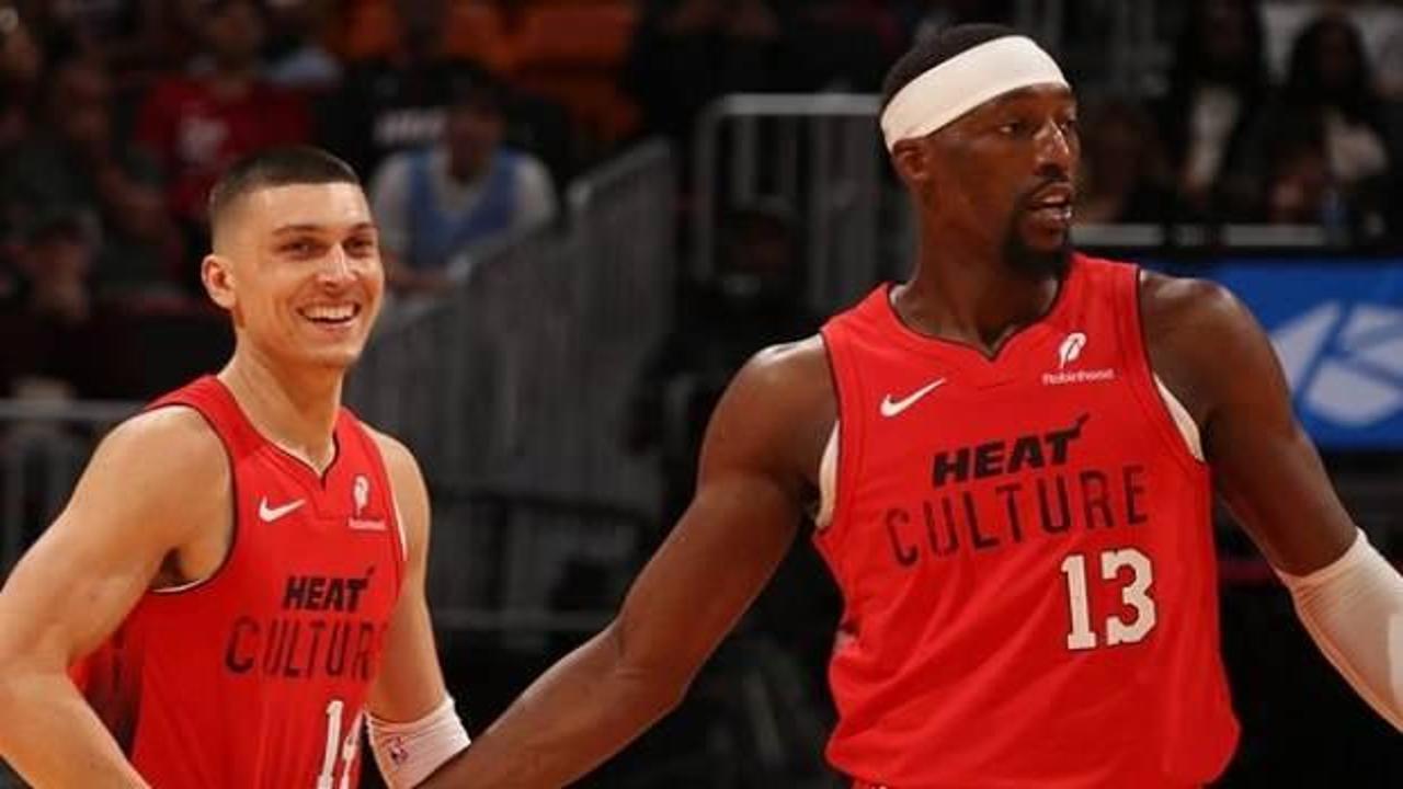 NBA'de Miami Heat d&ouml;rt d&ouml;rtl&uuml;k!