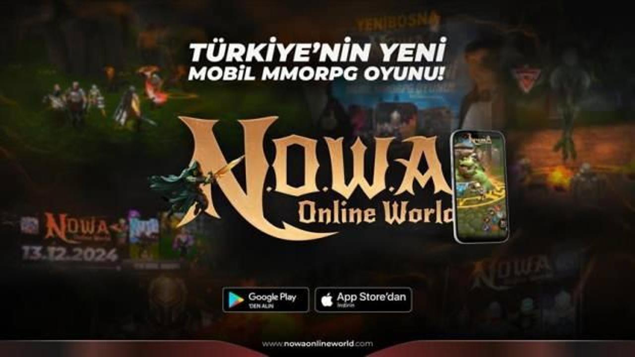Nowa Games'in yeni mobil MMORPG oyunu kullanıcılarla buluşuyor