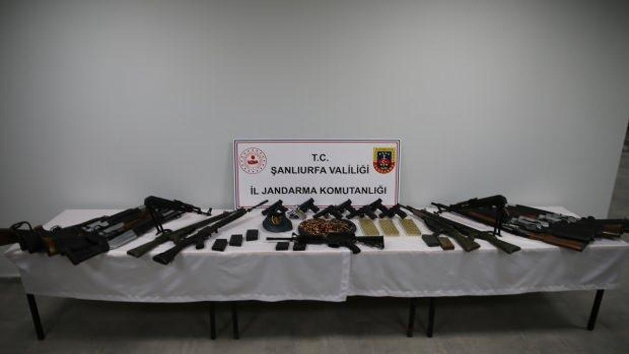 Şanlıurfa'da silah ka&ccedil;ak&ccedil;ılığı operasyonu: 18 şahıs yakalandı!