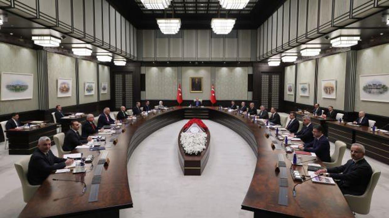 Son dakika: Kabine Toplantısı başladı!