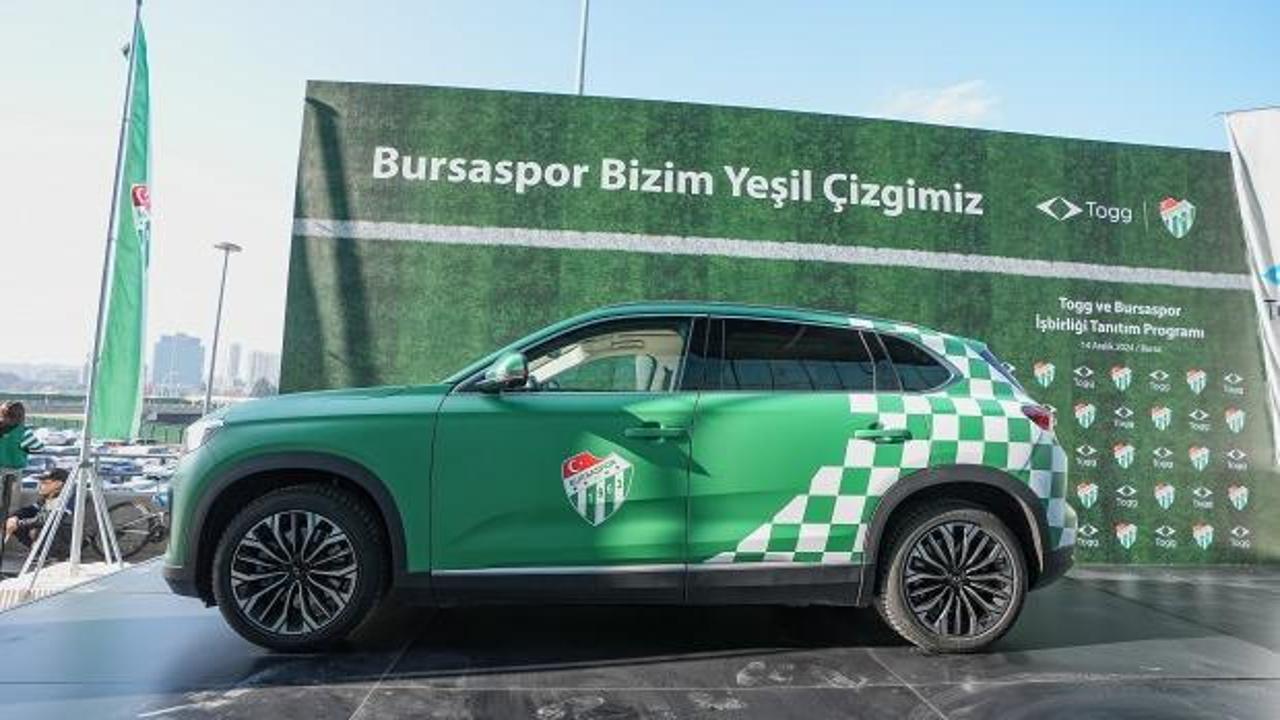 Türkiye'nin otomobili TOGG, Bursaspor'a sponsor oldu