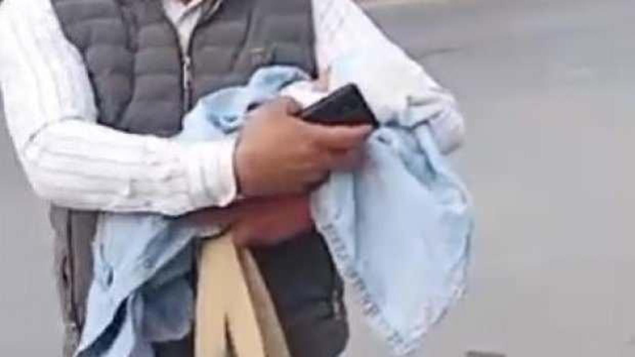Vicdanları sızlatan olay! Yeni doğmuş bebeği parka bıraktılar