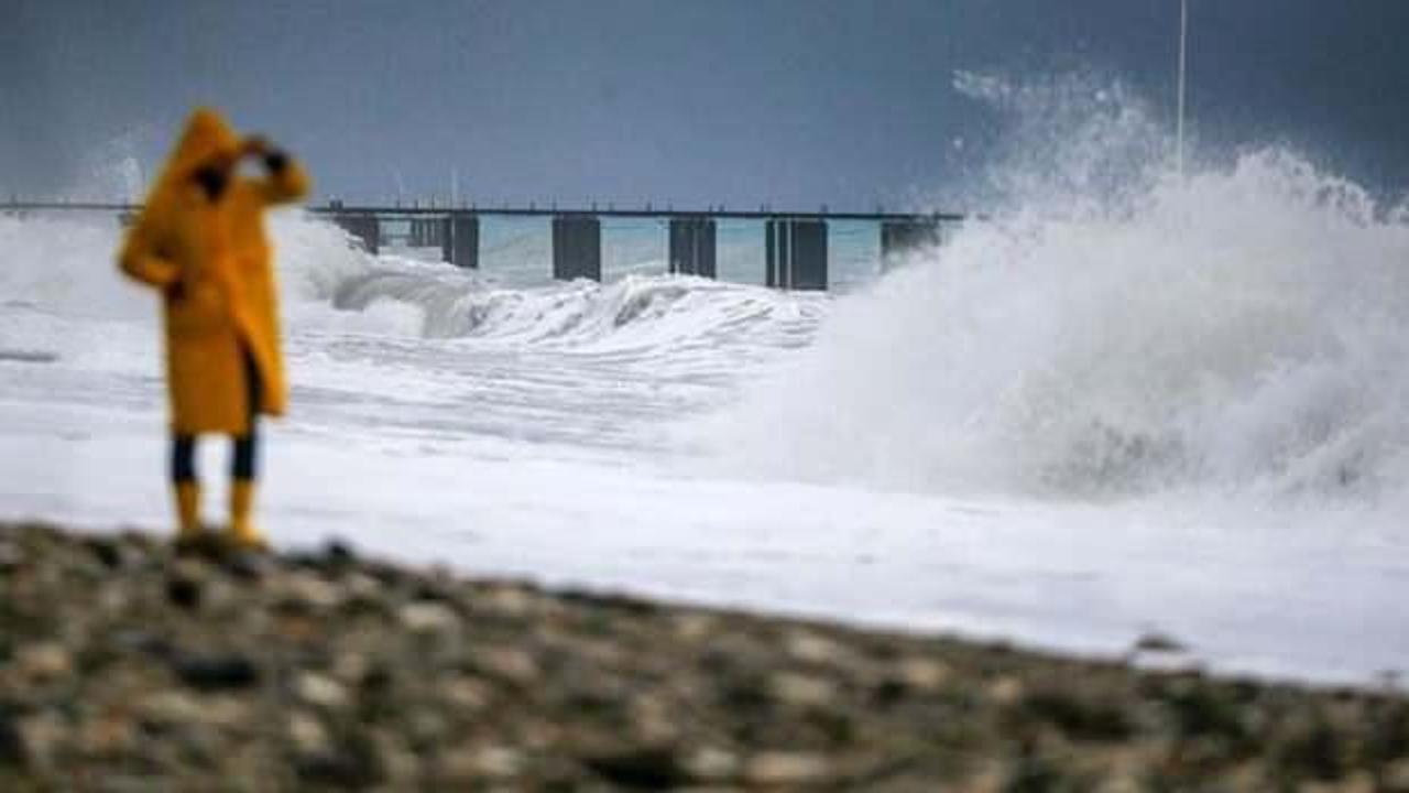 Meteoroloji'den Antalya i&ccedil;in son dakika uyarısı!