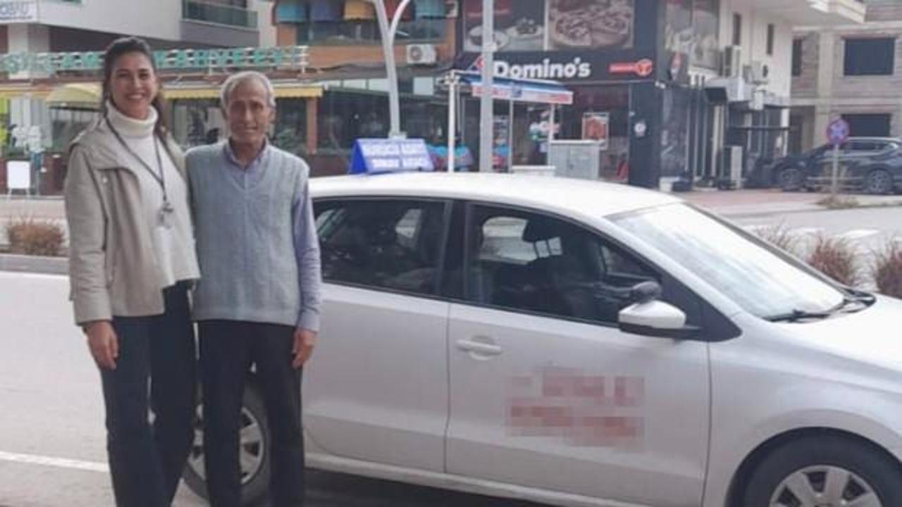 Azmiyle herkese örnek oldu: 70 yaşında ehliyet hayalini gerçekleştirdi