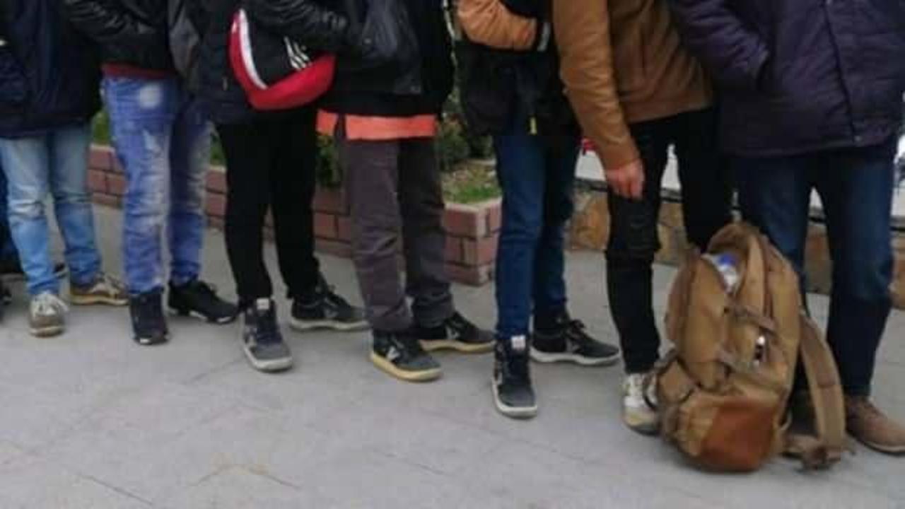 Edirne'de 40 düzensiz göçmen yakalandı