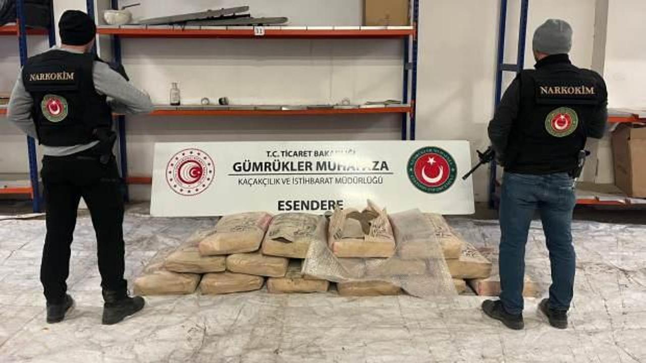 İpsala ve Esendere'de 493 kilo uyuşturucu ele geçirildi