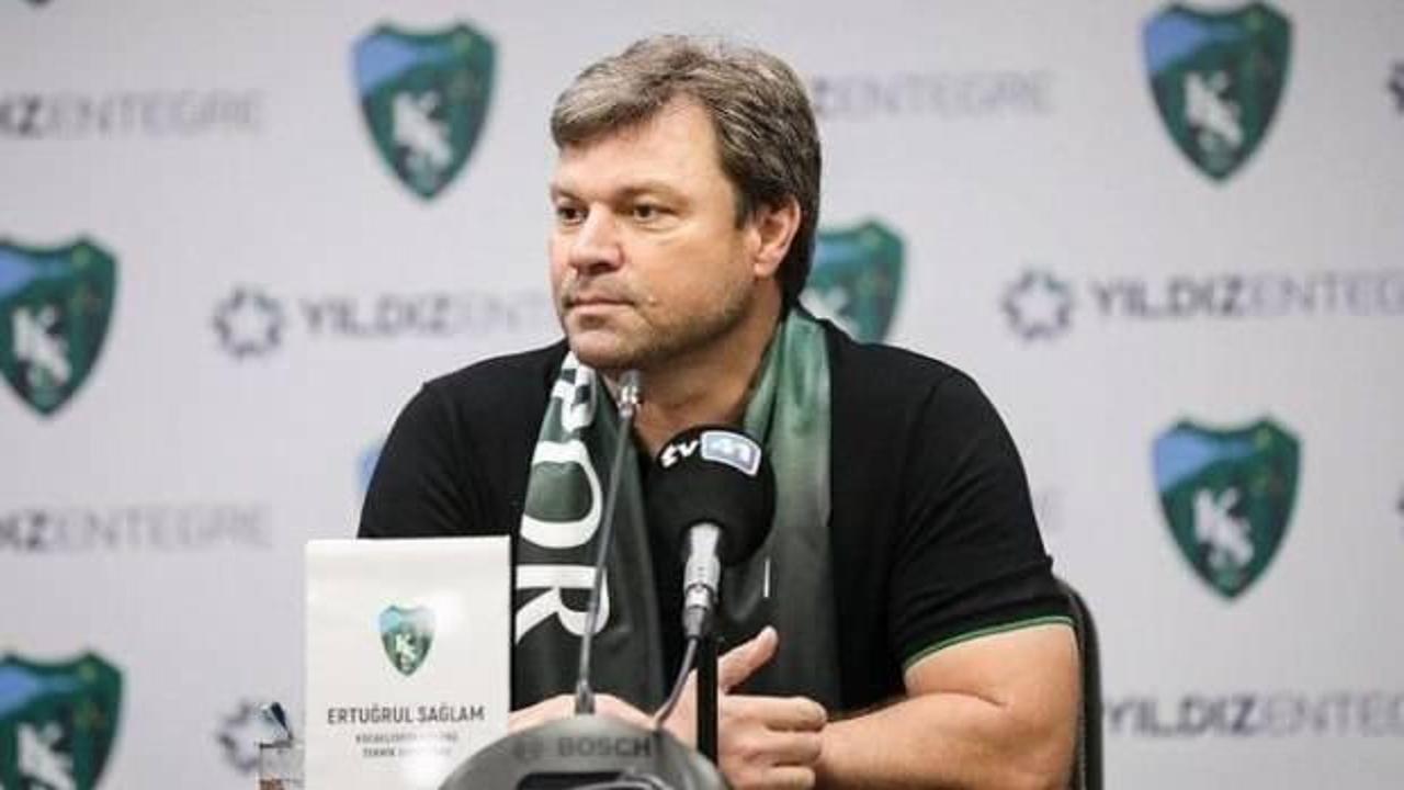  Kocaelispor'dan Ertuğrul Sağlam'a teşekkür