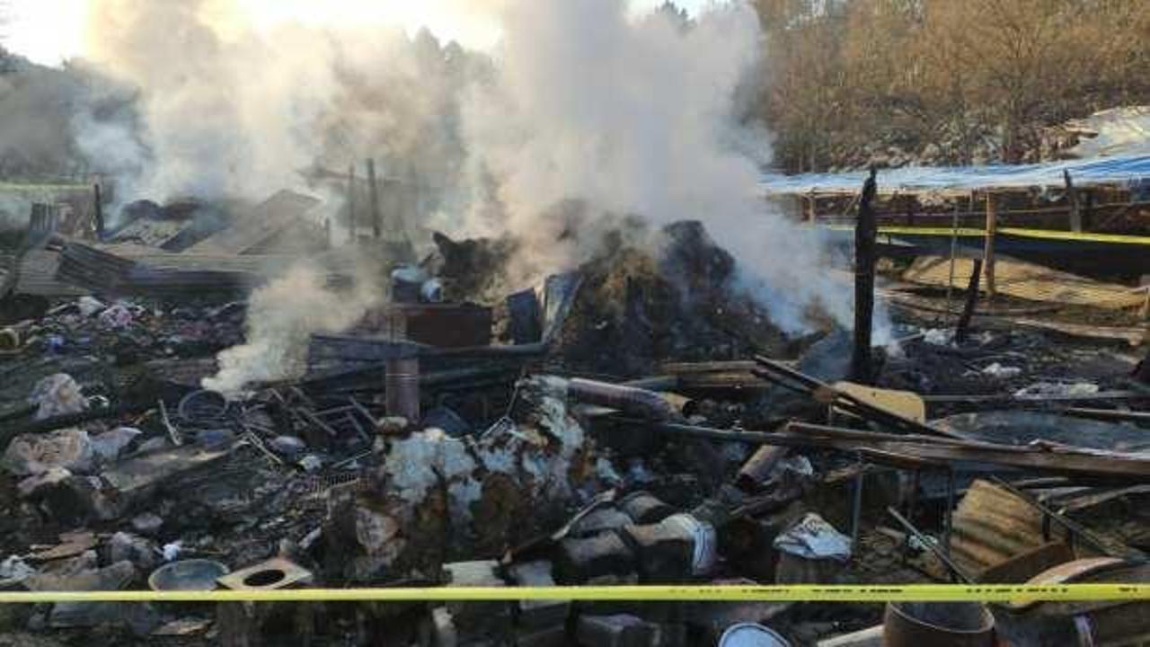 Konya'da yangın faciası! Karı koca &ouml;ld&uuml;
