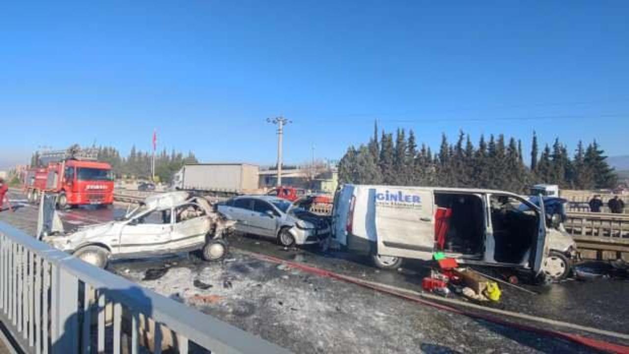 Muğla'da zincirleme kaza: &Ccedil;ok sayıda yaralı var!