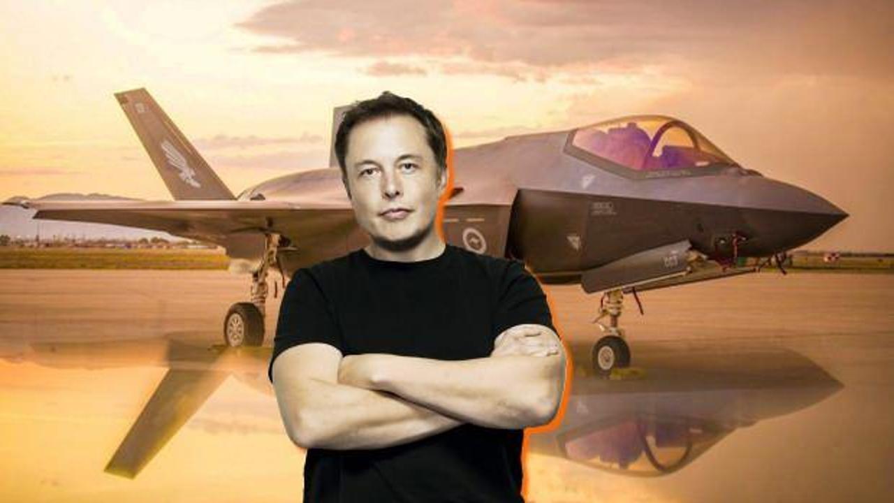 Musk'tan F-35 eleştirisi! Savaşların seyri değişecek: Gelecekte geçerli olmayabilirler..