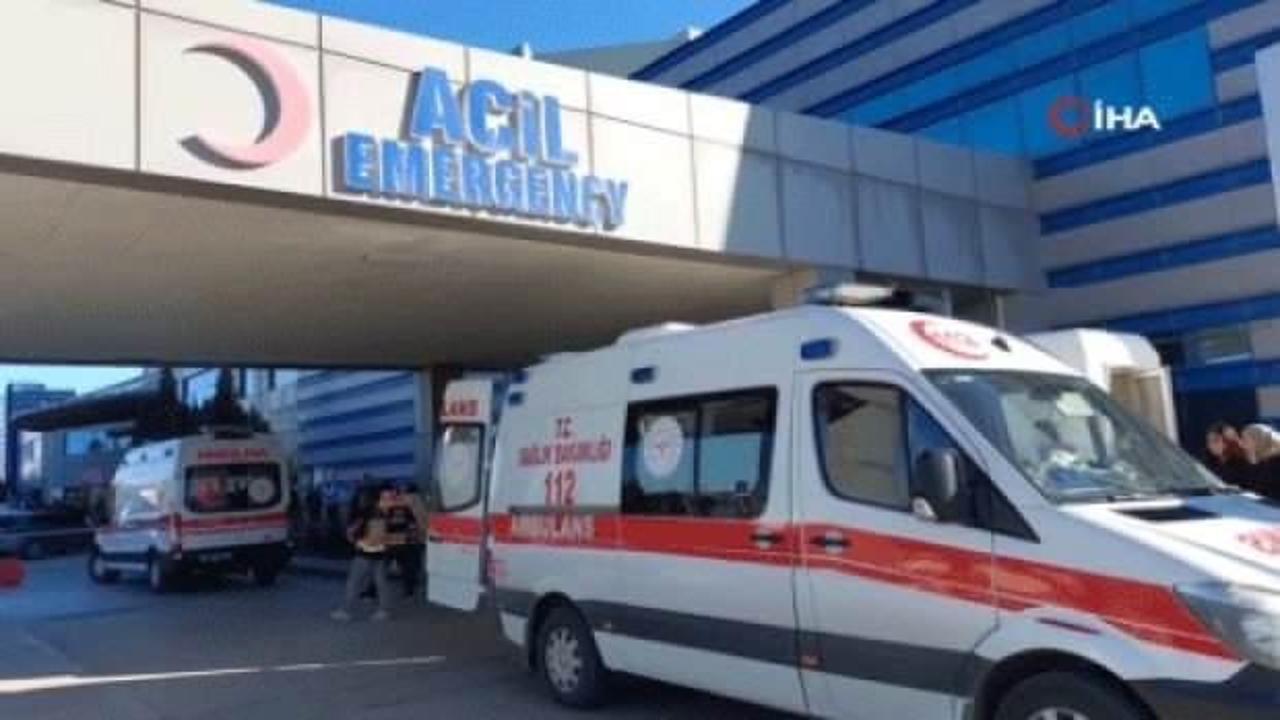 Samsun'da servis ile otomobil çarpıştı: 10'u öğrenci 15 yaralı