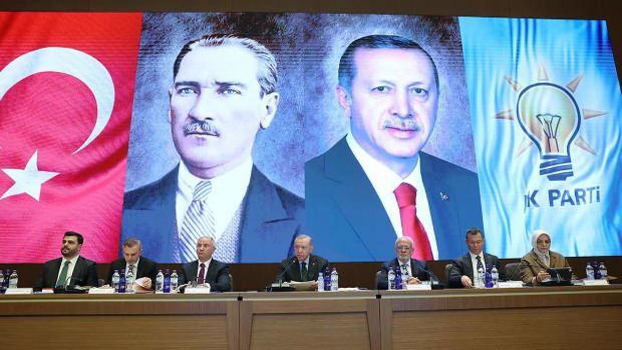 Son Dakika: AK Parti MKYK Cumhurbaşkanı Erdoğan başkanlığında toplandı