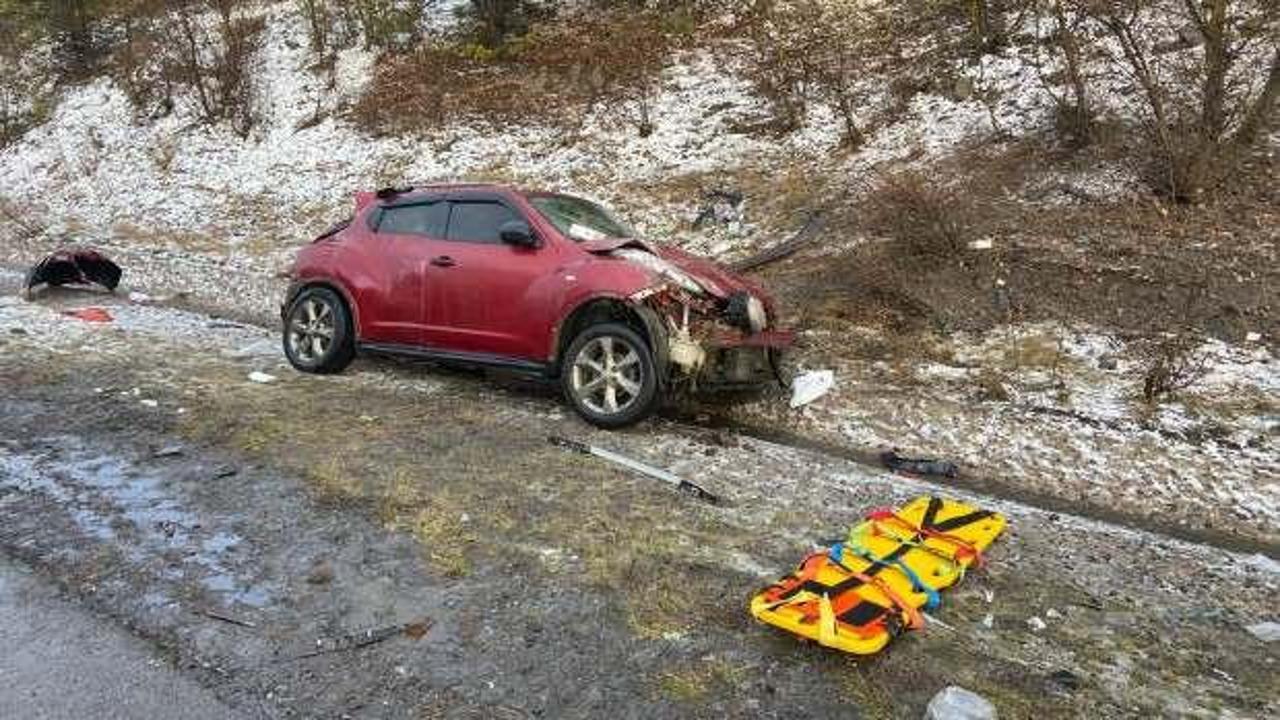 TEM Otoyolu’da feci kaza: 1 ölü, 4 yaralı