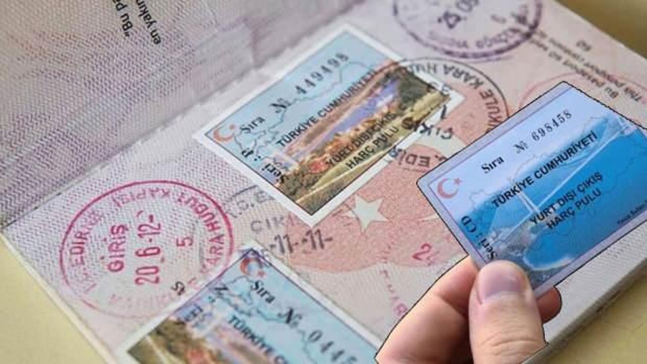 Yurt dışı çıkış harcında yeni dönem! Artık değişiyor