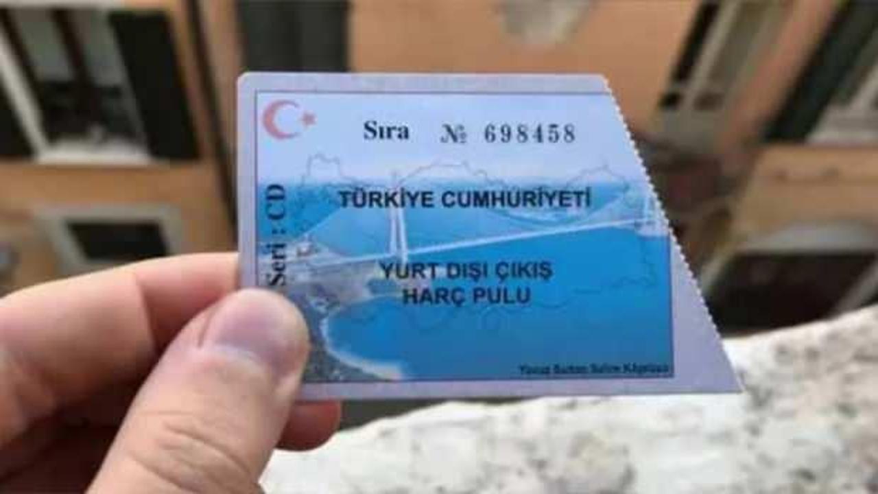 Yeni dönem başlıyor! Yurt dışı çıkış harcı pulu dönemi bitmek üzere!