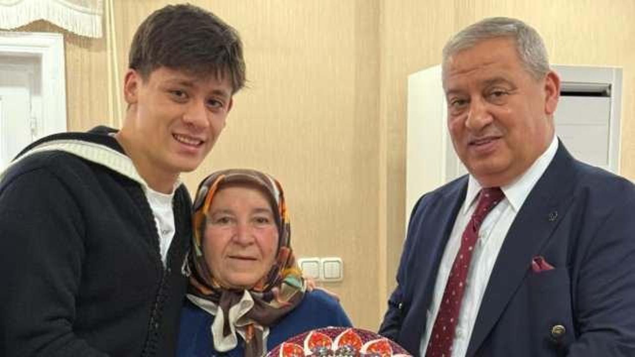 Arda Güler, baba ocağına geldi