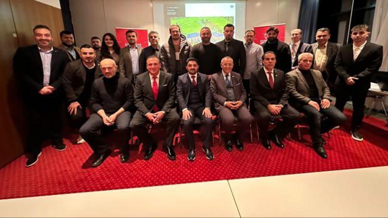 Avrupa T&uuml;rk Futbol Federasyonu Başkanlığına Sedat Aydemir se&ccedil;ildi