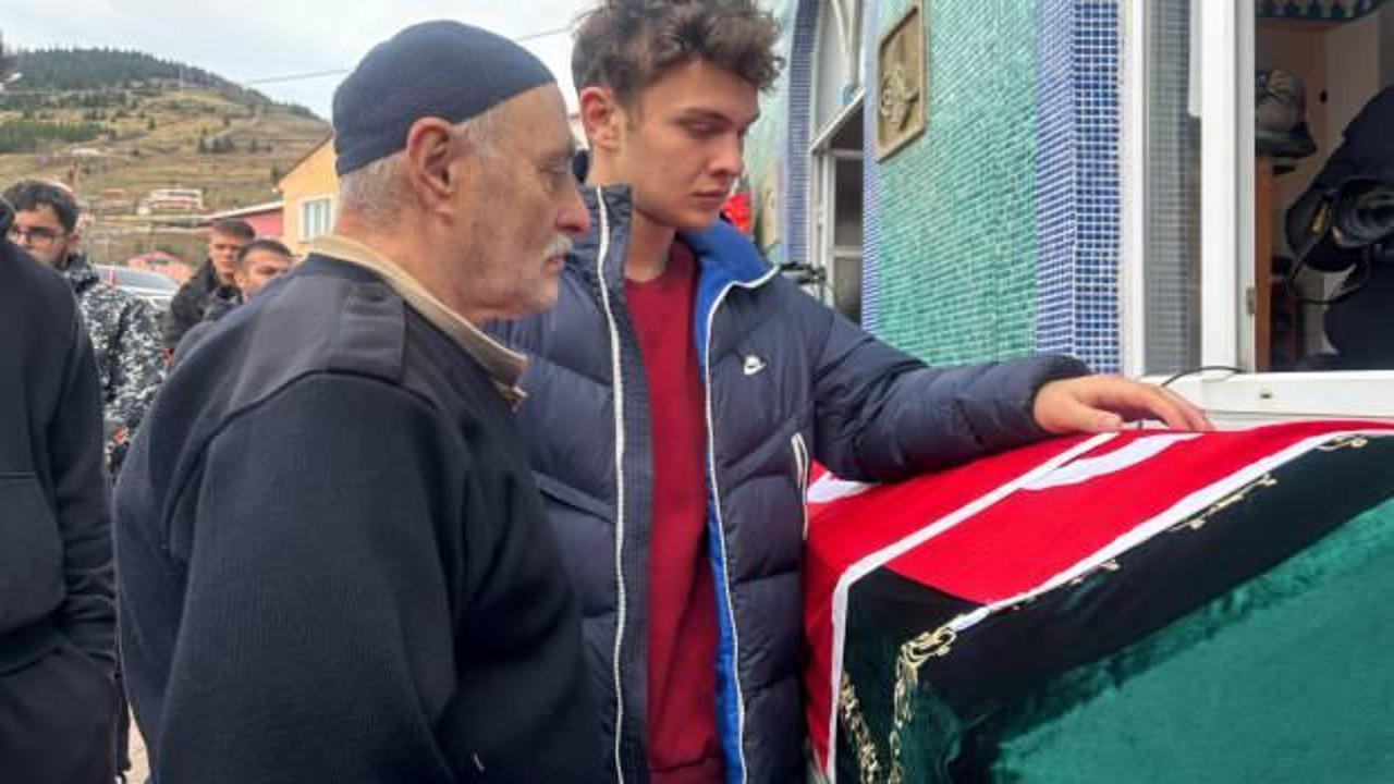 Çığda ölen milli judocu Emre, son yolcuğuna uğurlandı