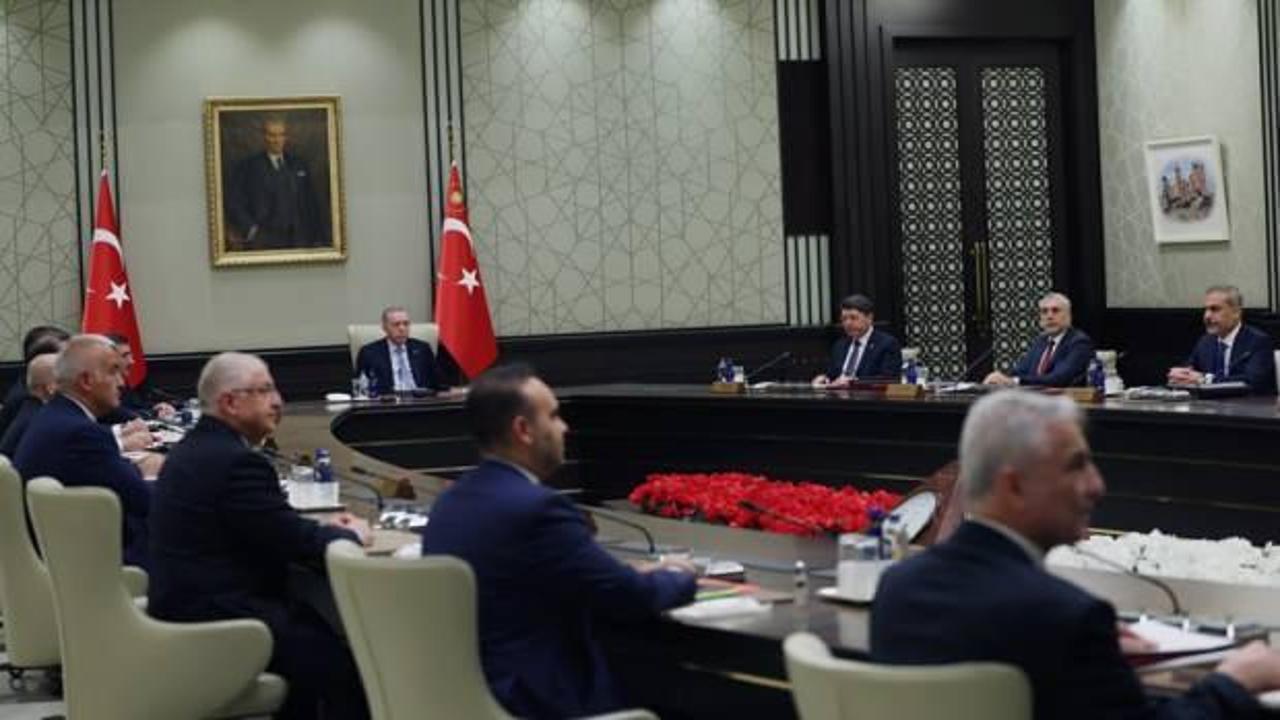 Son Dakika: Cumhurbaşkanlığı Kabinesi, Beştepe&rsquo;de toplandı!