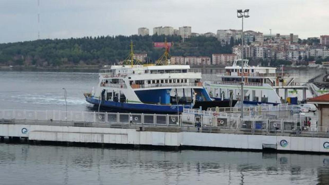 Gökçeada ve Bozcaada’ya feribot seferleri iptal edildi