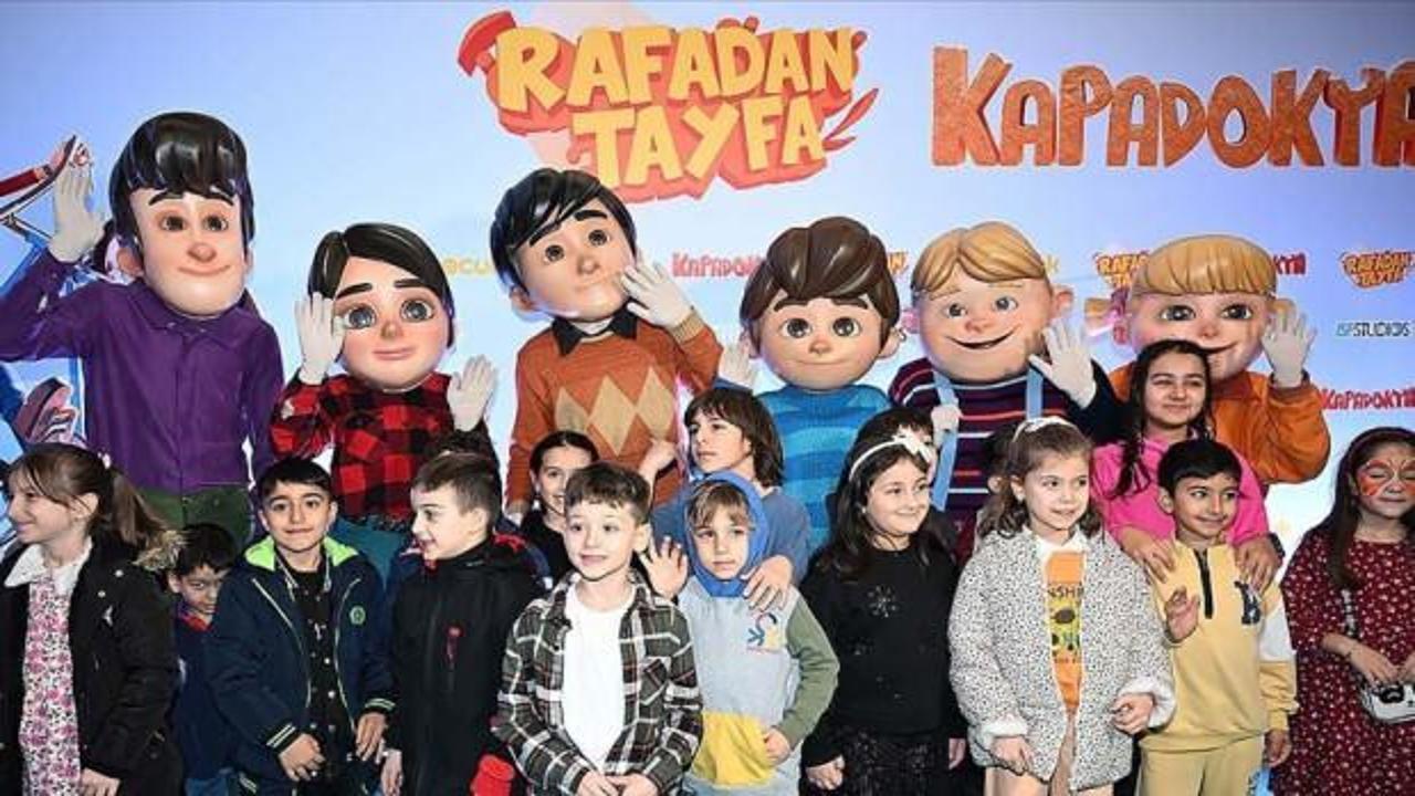 "Rafadan Tayfa Kapadokya"nın gala g&ouml;sterimi yapıldı