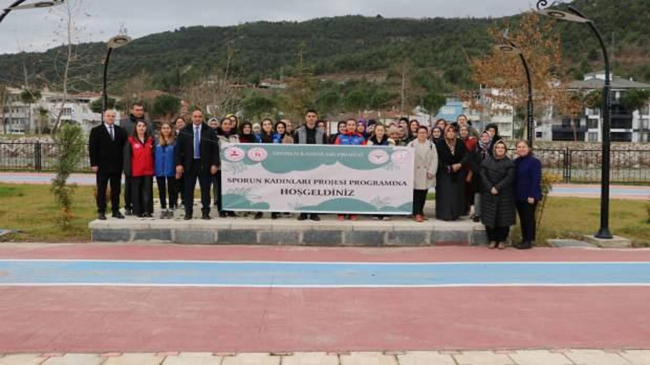 "Sporun kadınları" projesi Taşova'da hayata geçti
