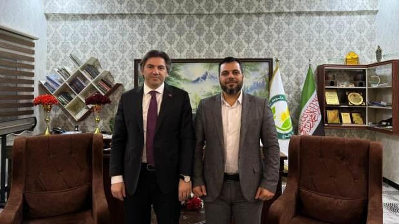 Tarım ve Orman Bakan Yardımcısı Dr. Ahmet Bağcı'dan Şam'da kritik g&ouml;r&uuml;şme