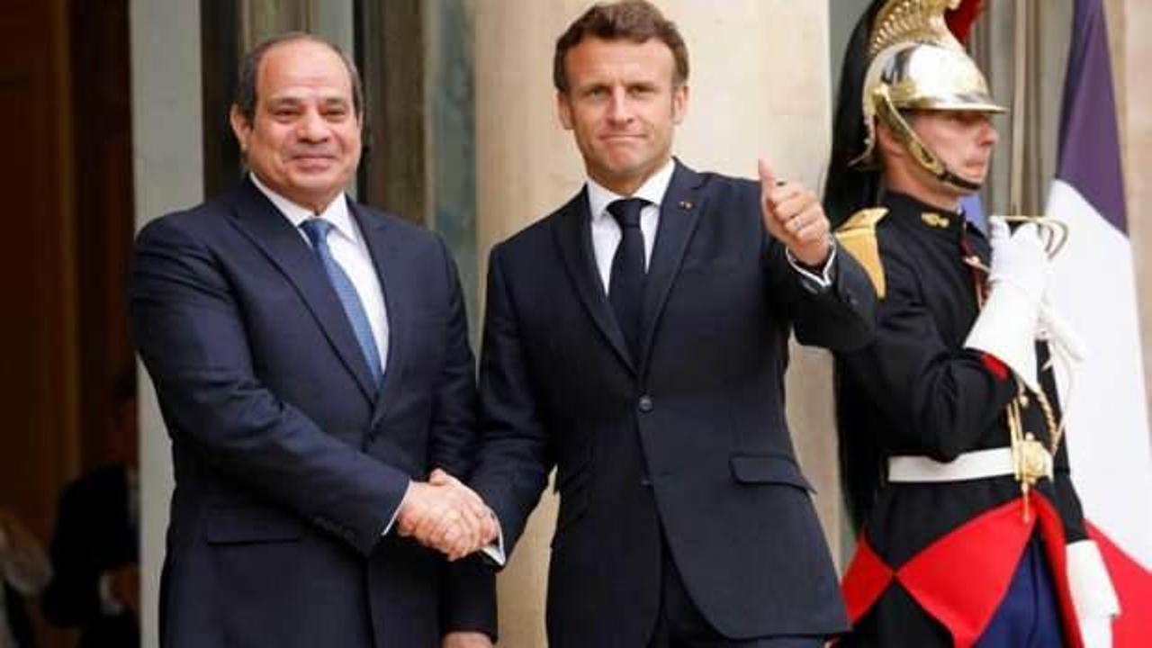 T&uuml;rkiye'nin hamlesi, Sisi-Macron g&ouml;r&uuml;şmesine damga vurdu!