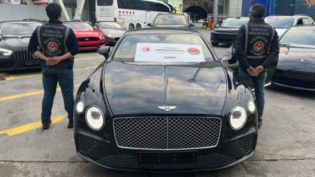 540 milyon liralık l&uuml;ks otoya el konuldu