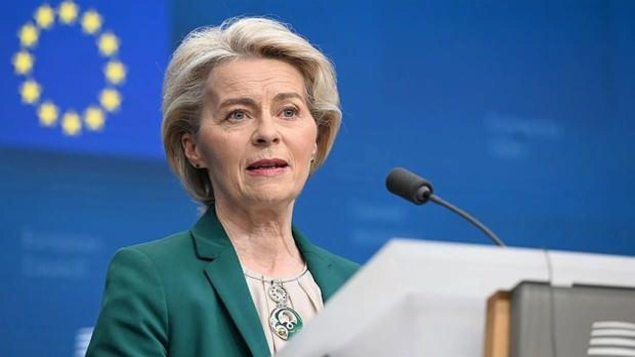 AB Komisyonu Başkanı Ursula von der Leyen zat&uuml;rreye yakalandı