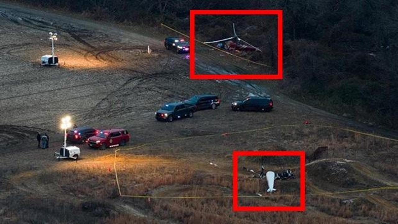 ABD'de iki helikopter havada çarpıştı