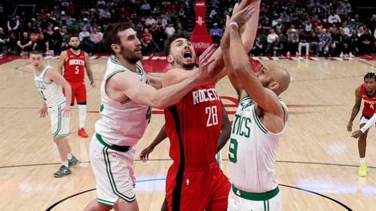 Alperen Şengün yetmedi! Rockets, Celtics'e boyun eğdi
