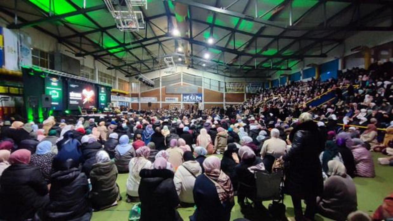 Bosna'da yılbaşı öncesi geleneksel 'Kur'an Gecesi' düzenlendi