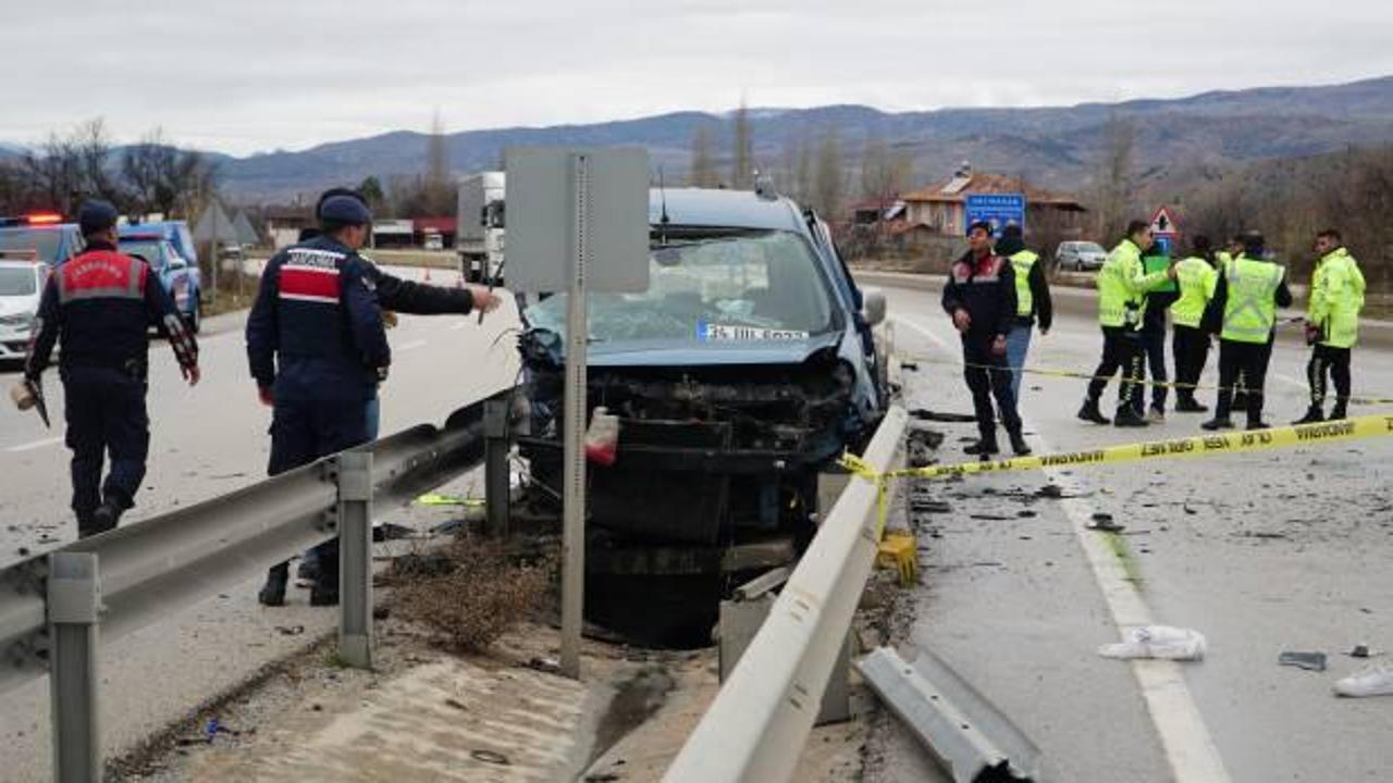 Çorum'da zincirleme kaza: 2 ölü, 5 yaralı
